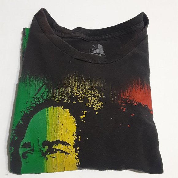 Zion Rootswear Men's Bob Marley Short Sleeve T Shirt in Size XL - Picture 3 of 5